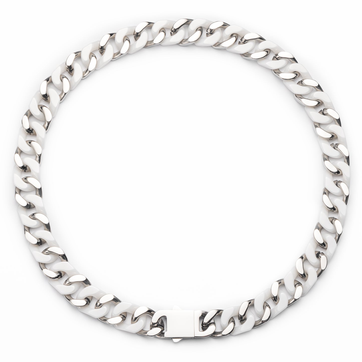 Ceramic Tungsten Spliced Bracelet / Necklace