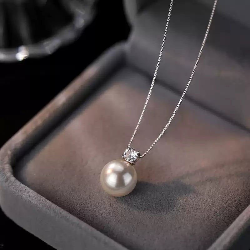 999 Silver Pearl Necklace