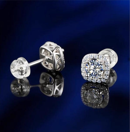 Square Zirconia Earring