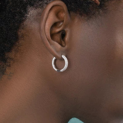 BOUCLE D'OREILLE ZIRCON S925