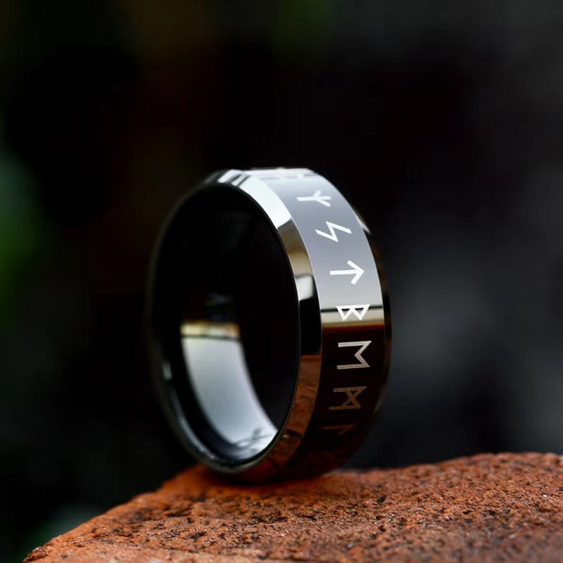 8 MM WIKINGER-WOLFRAM-RING