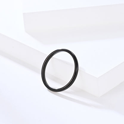 BAGUE MINIMALISTE EN TUNGSTÈNE 2MM