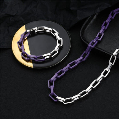 Classic Patchwork Bracelet & Necklace