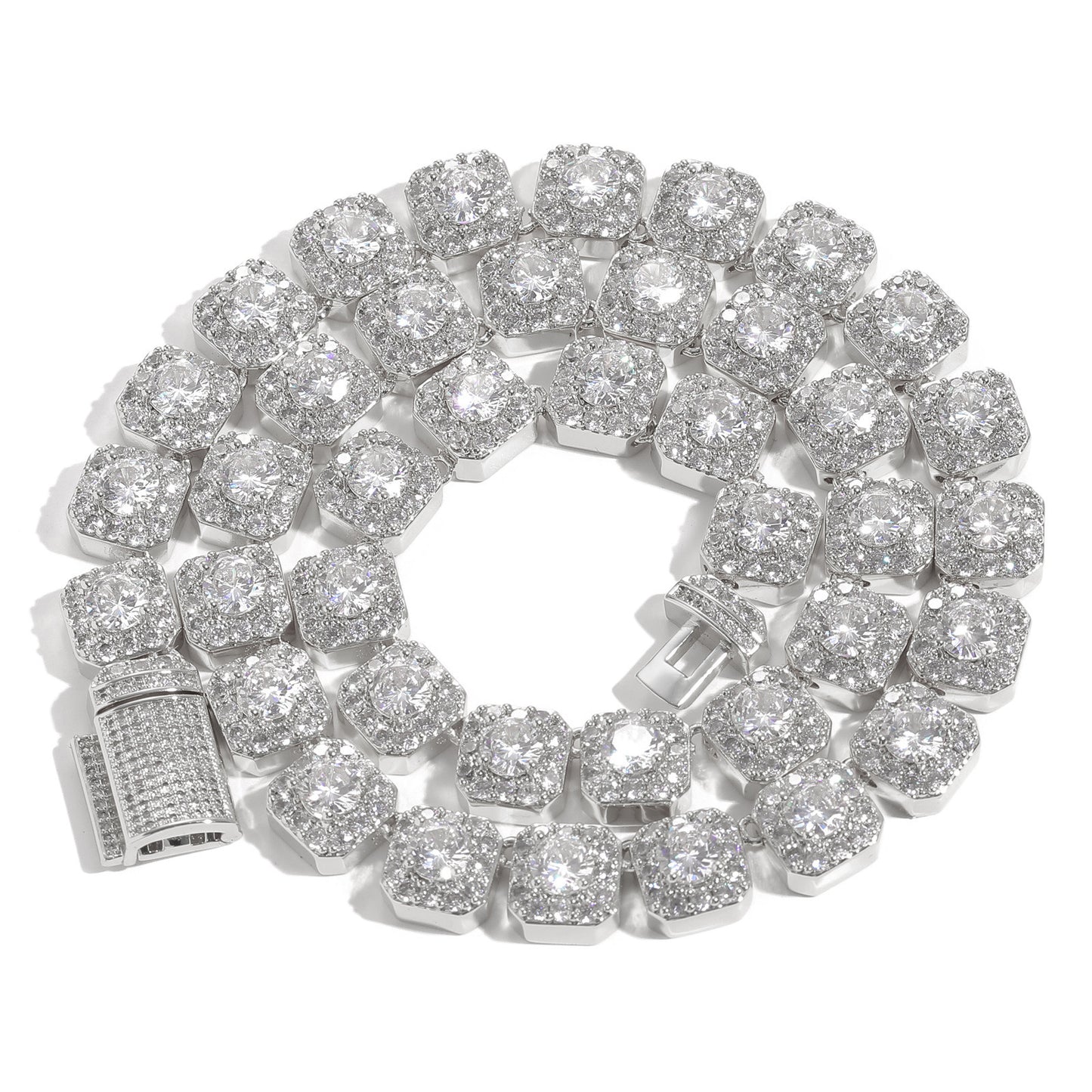 Rock Sugar Zircon Bracelet & Necklace