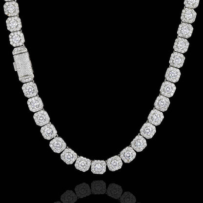 Rock Sugar Zircon Bracelet & Necklace