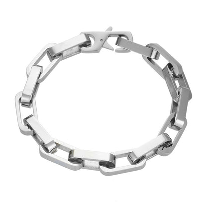 Square Titanium Steel Bracelet / Necklace