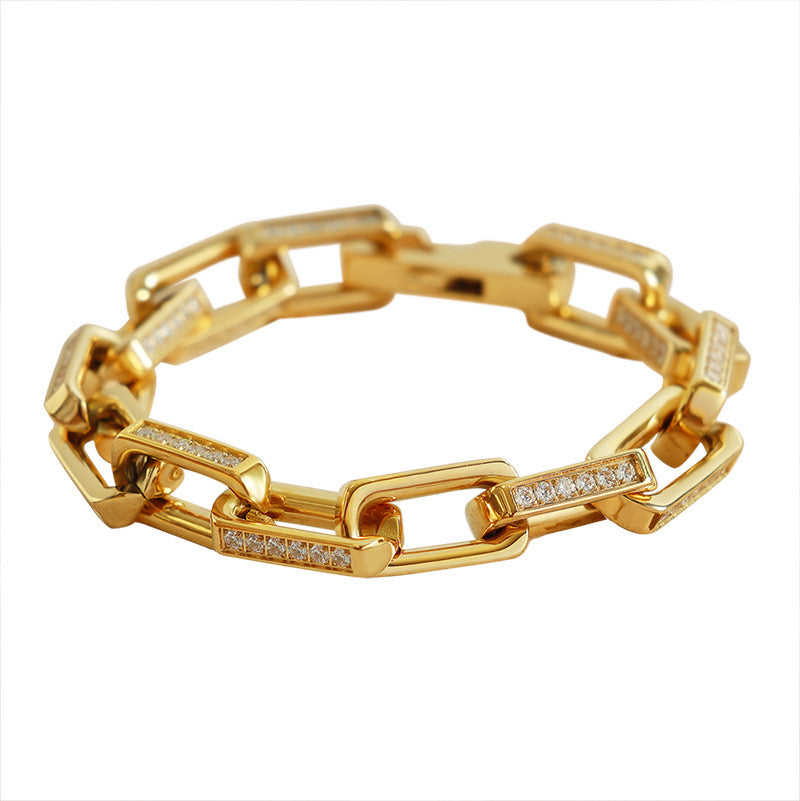 Zircon Square Bracelet