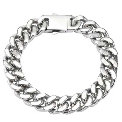 Chunky Cuban bracelet