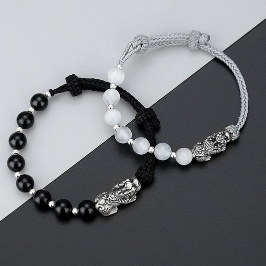 999 Silver Pixiu Bracelets Bundle - For Couples