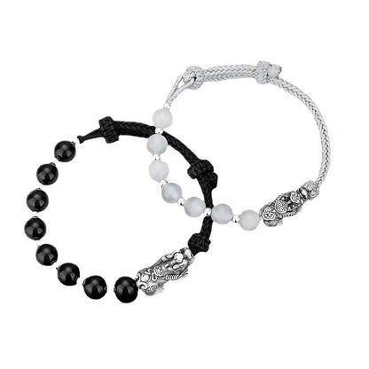 999 Silver Pixiu Bracelets Bundle - For Couples