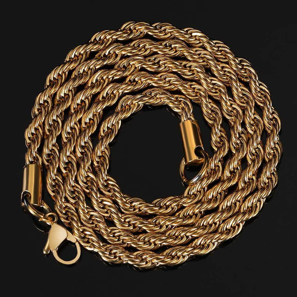 316L Stainless Steel Rope Bracelet