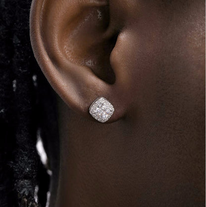 Square Zirconia Earring