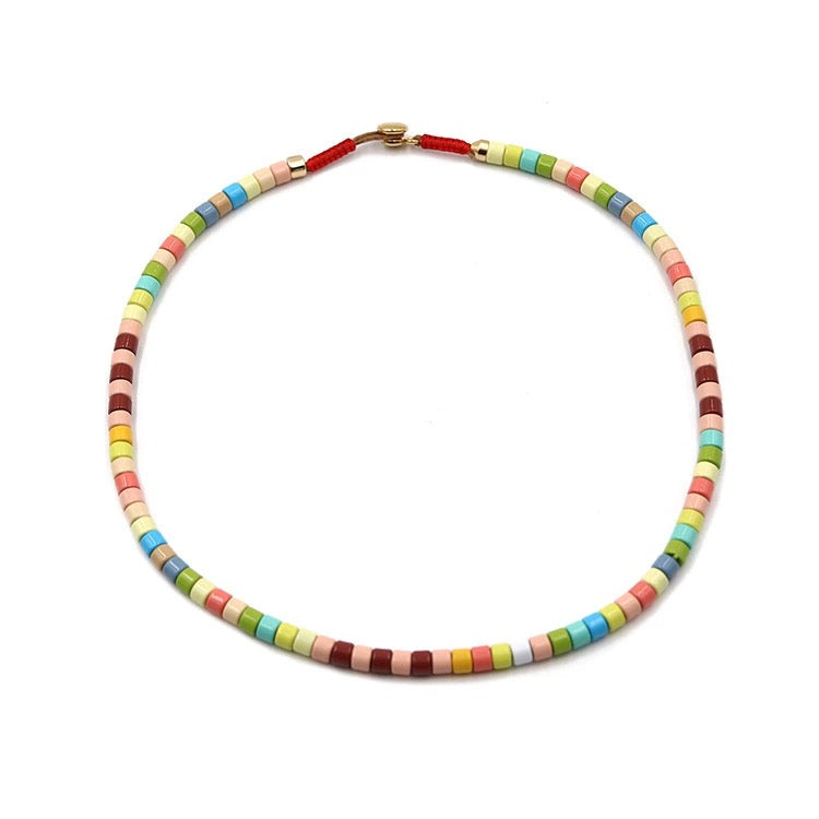 Colorful Ceramic Necklace