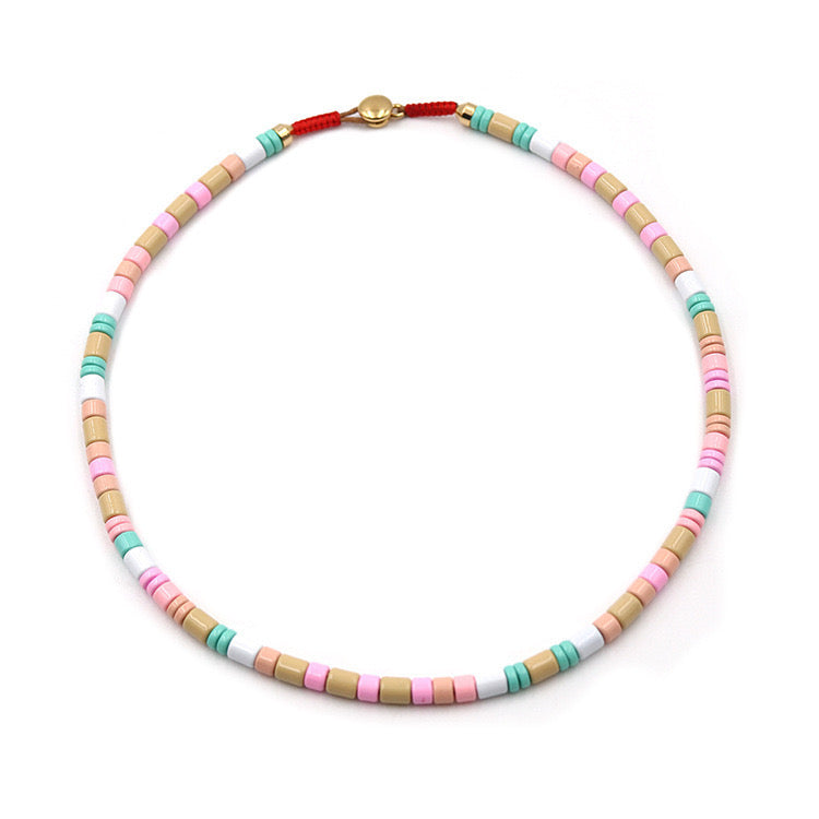 Colorful Ceramic Necklace