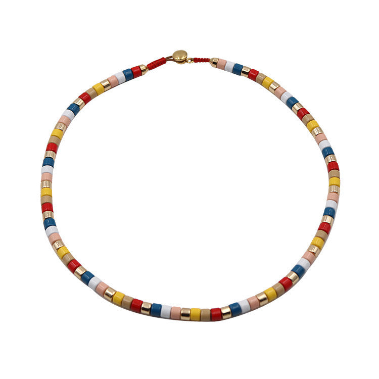 Colorful Ceramic Necklace